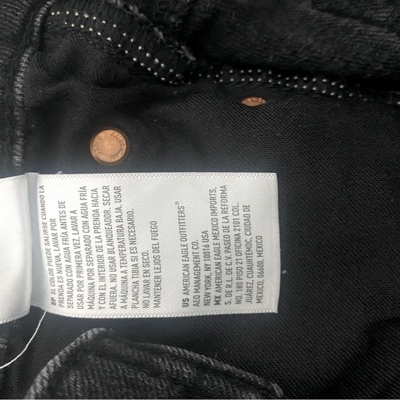 American Eagle AirFlex+ Men’s Black Skinny Jeans - Size: 30 x 30 EUC Everyday - Picture 11 of 11
